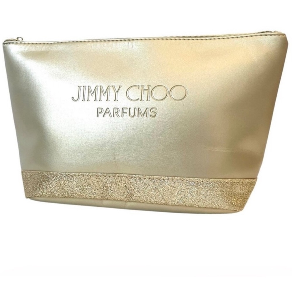 JIMMY CHOO PERFUM SET OF TWO-ONE TOTE AND ONE COSMETIC BAG NEW IN PACKAGING - Picture 2 of 5